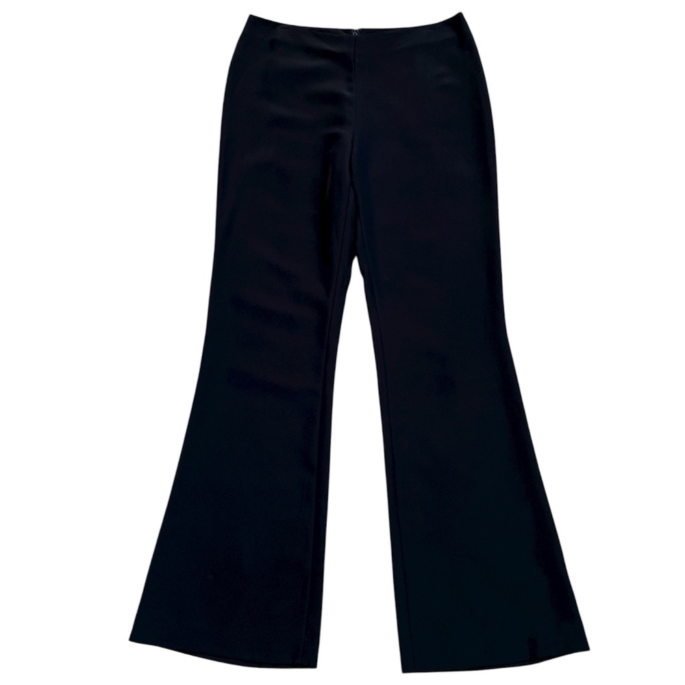 Moda International Women's‎ Black Sleek Bootcut Trouser Pants Size 8 NWOT